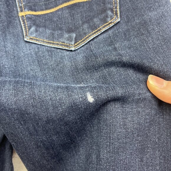 American Eagle Jeans Womens Size 4R Blue Curvy Super High Rise Jegging Stretch - Picture 12 of 13